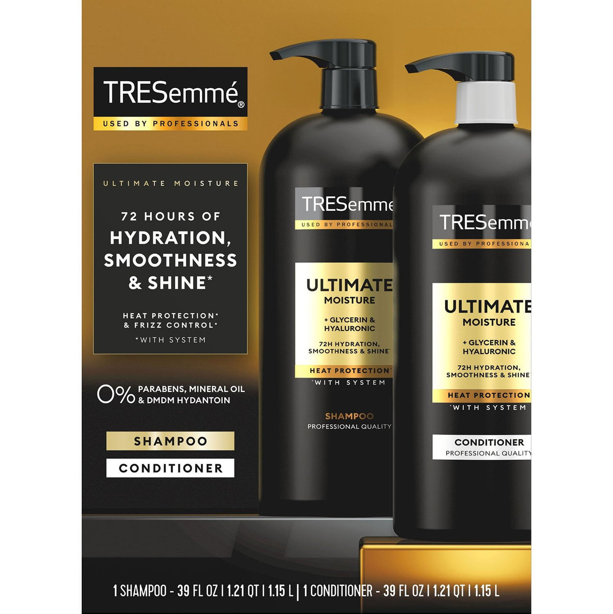 TRESemme Ultimate Moisture Shampoo and Conditioner