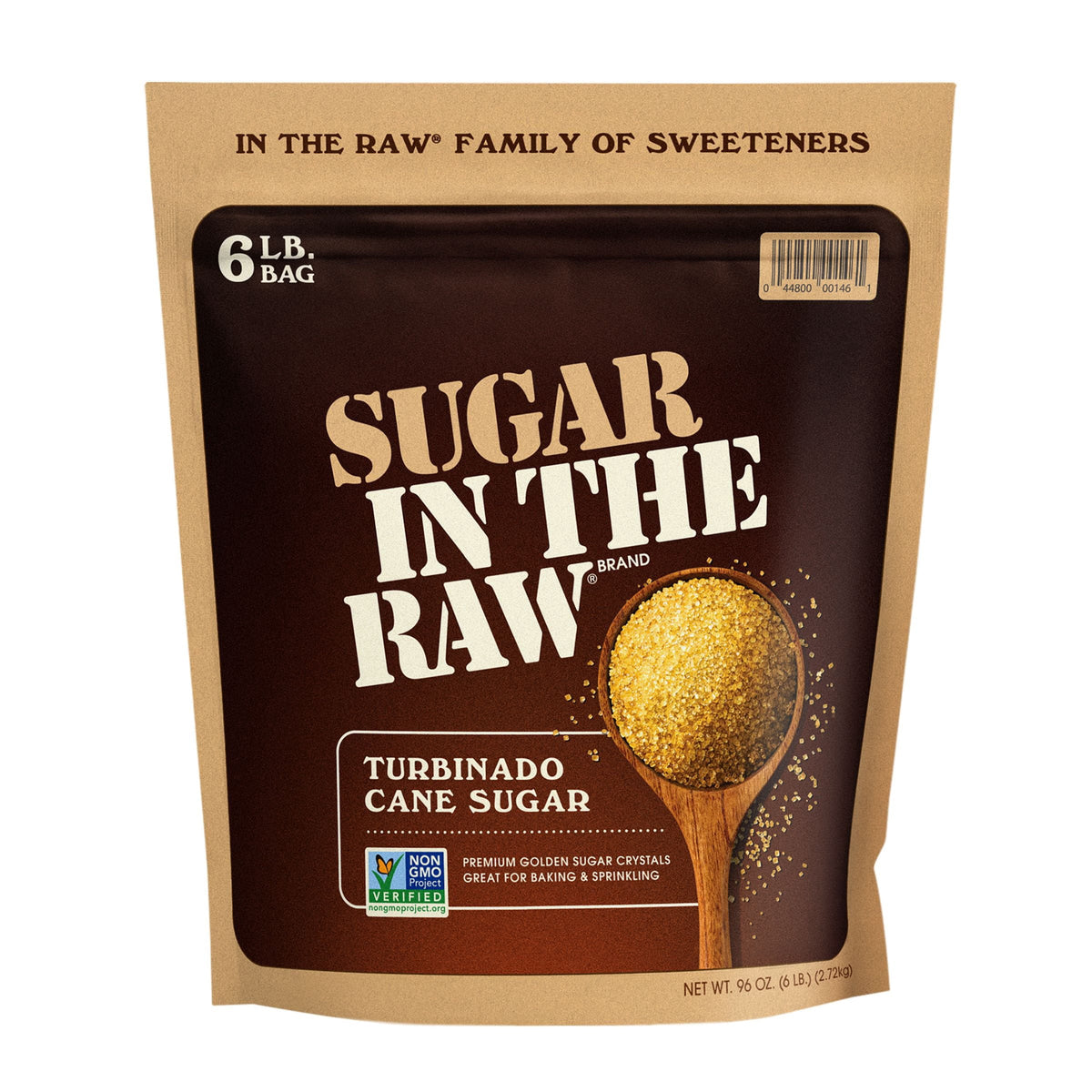 Sugar in the Raw Turbinado Cane Sugar 6lbs