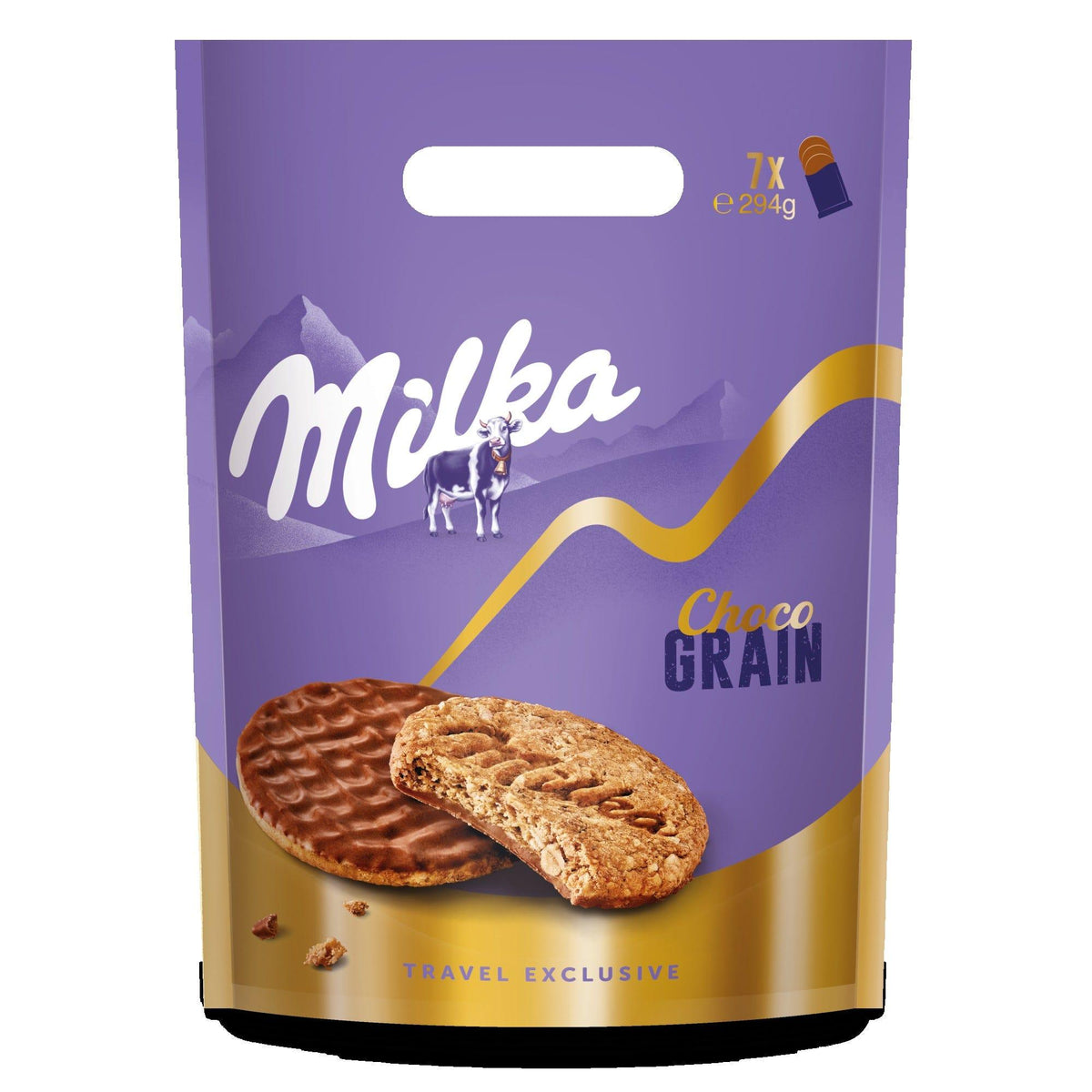 Milka Choco Grains Biscuits Pouch