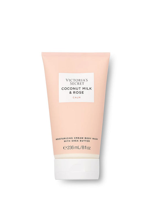 Victoria's Secret Natural Beauty Cream Body Wash, Coconut Milk & Rose