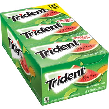 Trident Sugar Free Gum Watermelon Twist