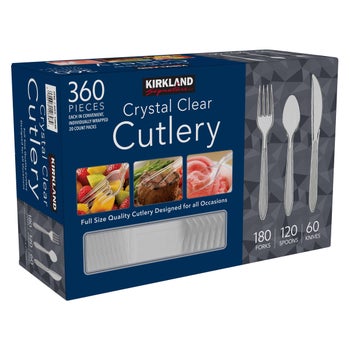 Kirkland Signature Cutlery Clear