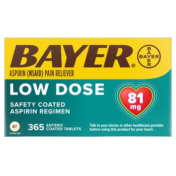Bayer Aspirin Regimen Low Dose 81mg