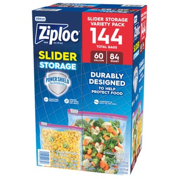 Ziploc Slider Storage Bag Variety Pack