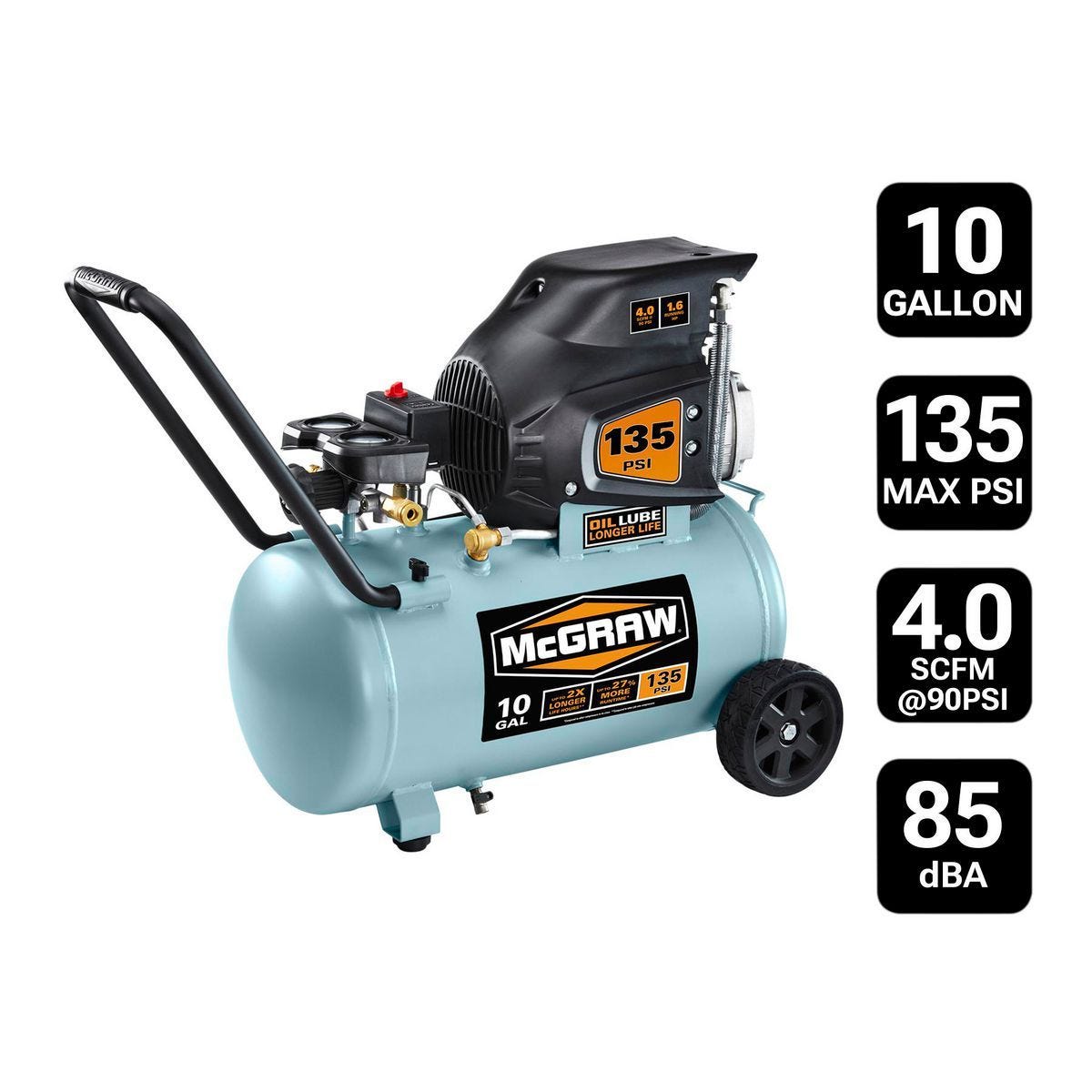 McGraw 10 Gallon Air Compressor