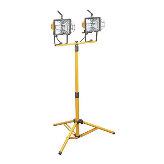 Luminar Work Dual Head Halogen Work Light