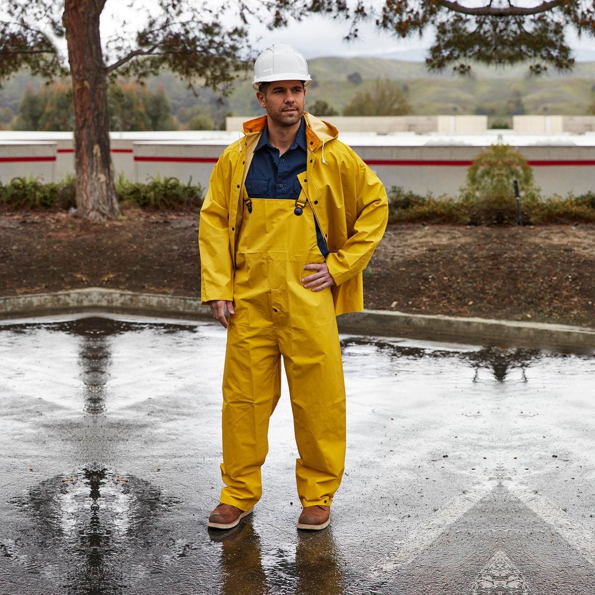 Western Safety Yellow Rain Suit