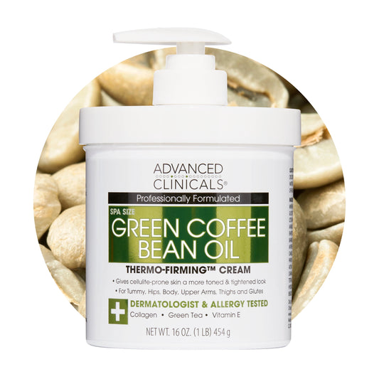 Advanced Clinicals Green Coffee Bean Oil Thermo-Firming Cream