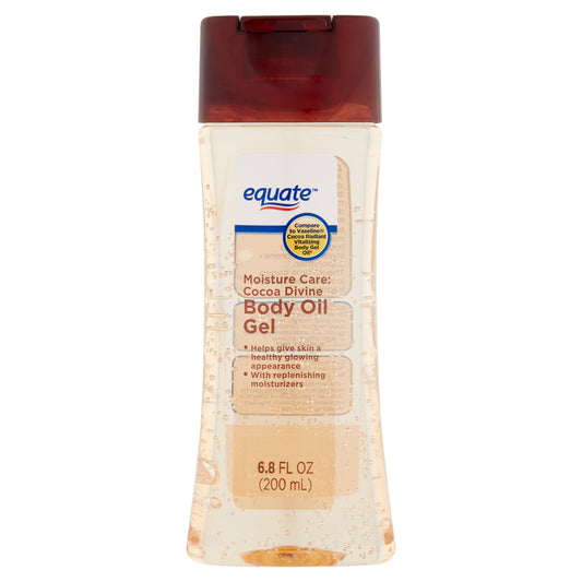 Equate Moisture Care Cocoa Divine Body Oil Gel (2-Pack)