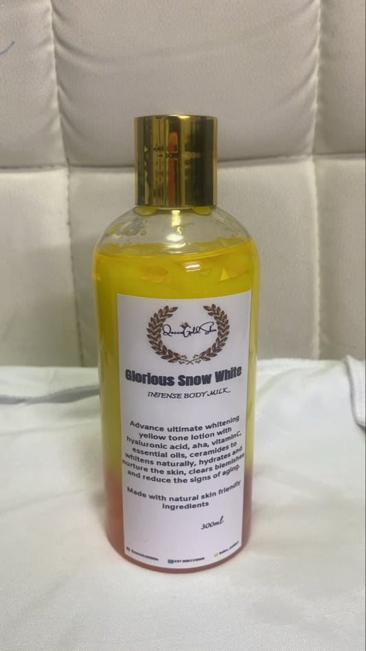 Lait Teint Métisse (Glorious Snow White) – QueenGoldSkin 300 ml