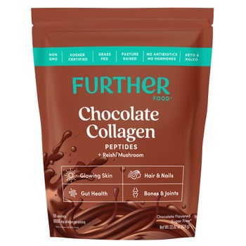 Further Food Grass-Fed Collagen Peptides Powder with Reishi Mushroom